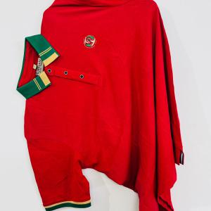 Stone Pk Cotton Fabric--RED,BLACK,BLUE